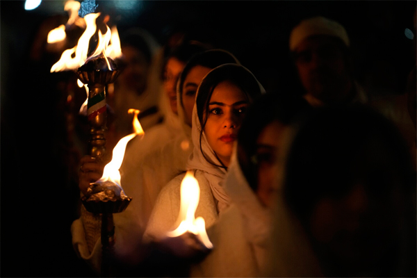 Sadeh festival in Iran. Inbound Persia Travel Agency.